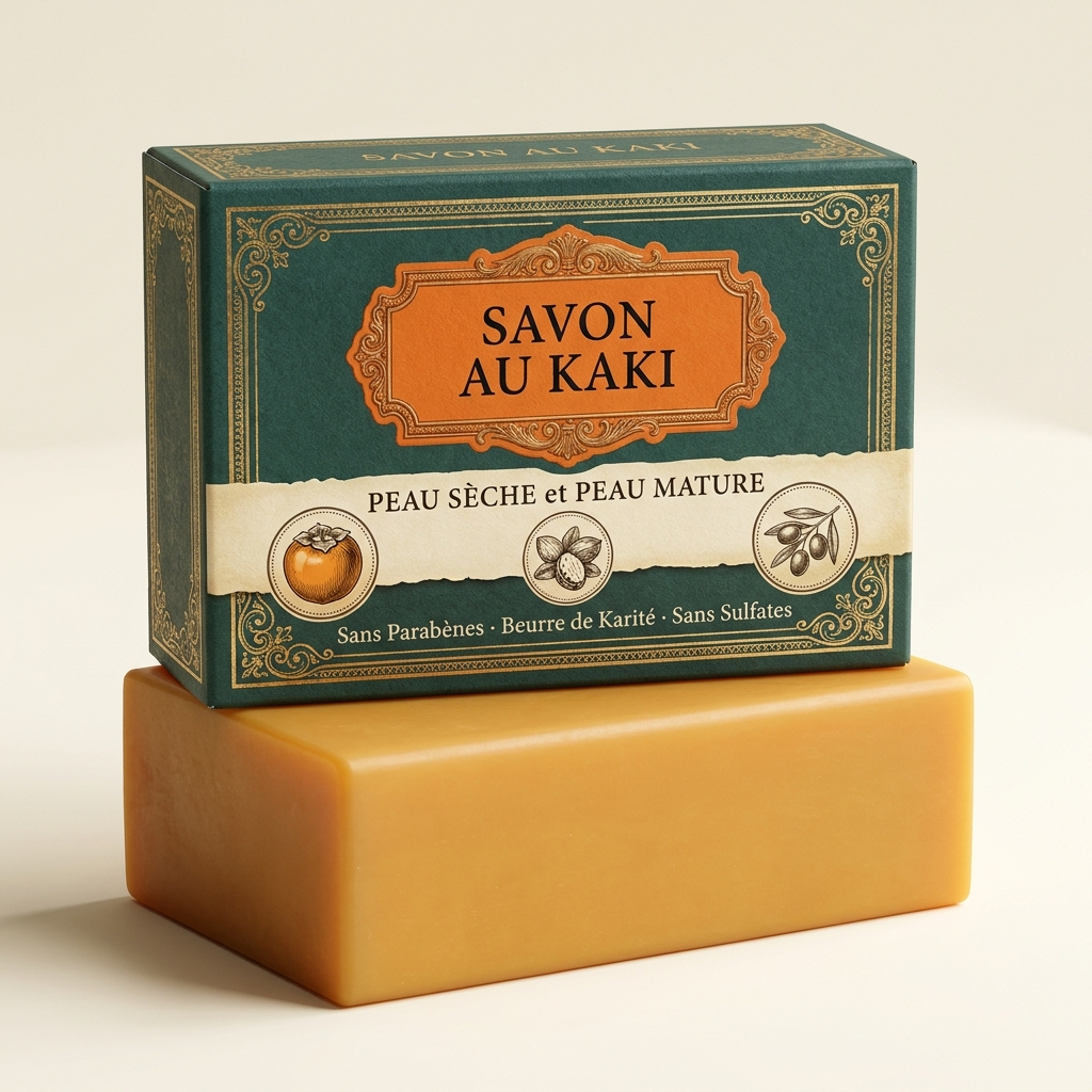 Savon au Kaki, Fraîcheur Retrouvée