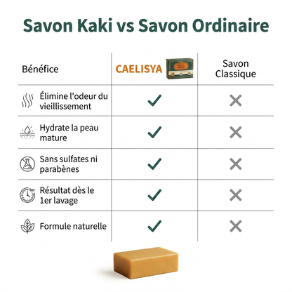 Savon au Kaki, Fraîcheur Retrouvée