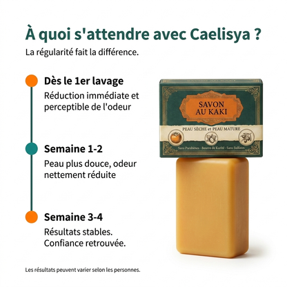 Savon au Kaki, Fraîcheur Retrouvée